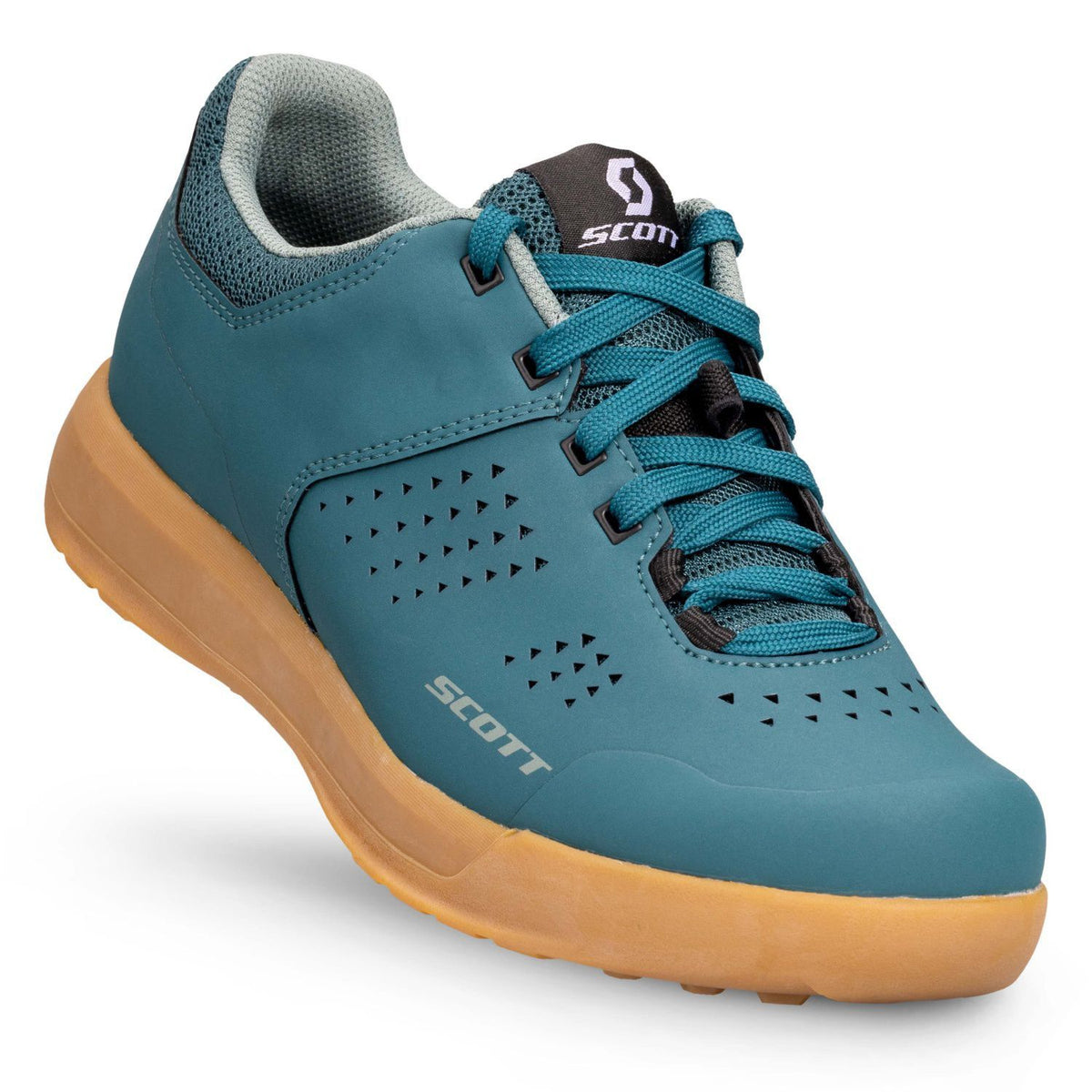 Zapatillas MTB Scott Shr/Alp Lace Mujer Petrol Blue/Mint Green