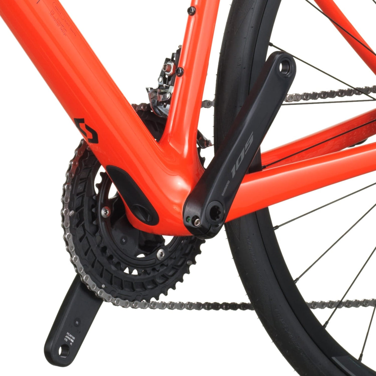 Bicicletas Carretera Scott Addict 50 2026 Flame Orange #6