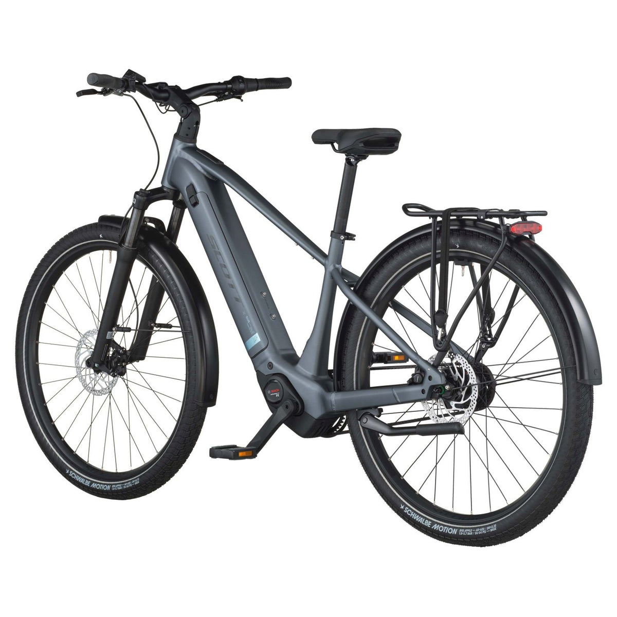 Bicicletas Eléctricas eUrbanas Scott Sub Tour 20 2026 Smoke Grey #3