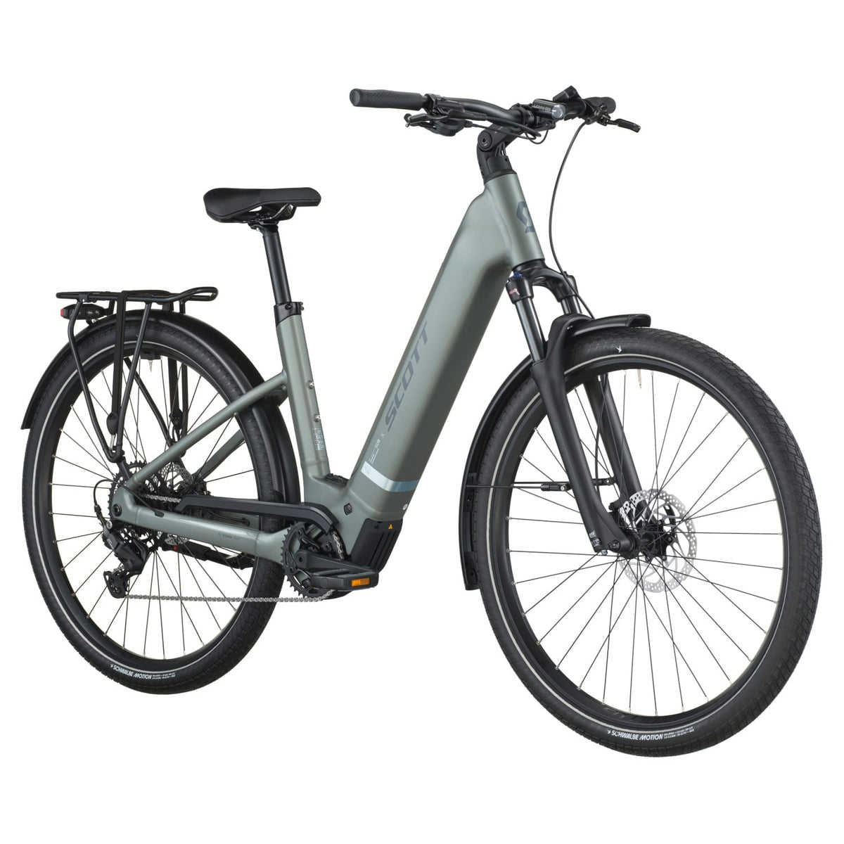 Bicicletas Eléctricas eUrbanas Scott Sub Sport 30 Wave 2026 Highland Green
