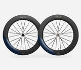 Oquo Road Wheelset RA80LTD CS Sram XDR Metallic Navy Blue Matt