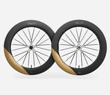 Oquo Road Wheelset RA80LTD CS Sram XDR Metallic Golden Sand Matt