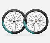 Oquo Road Wheelset RA57LTD CS Sram XDR Metallic Jade Matt