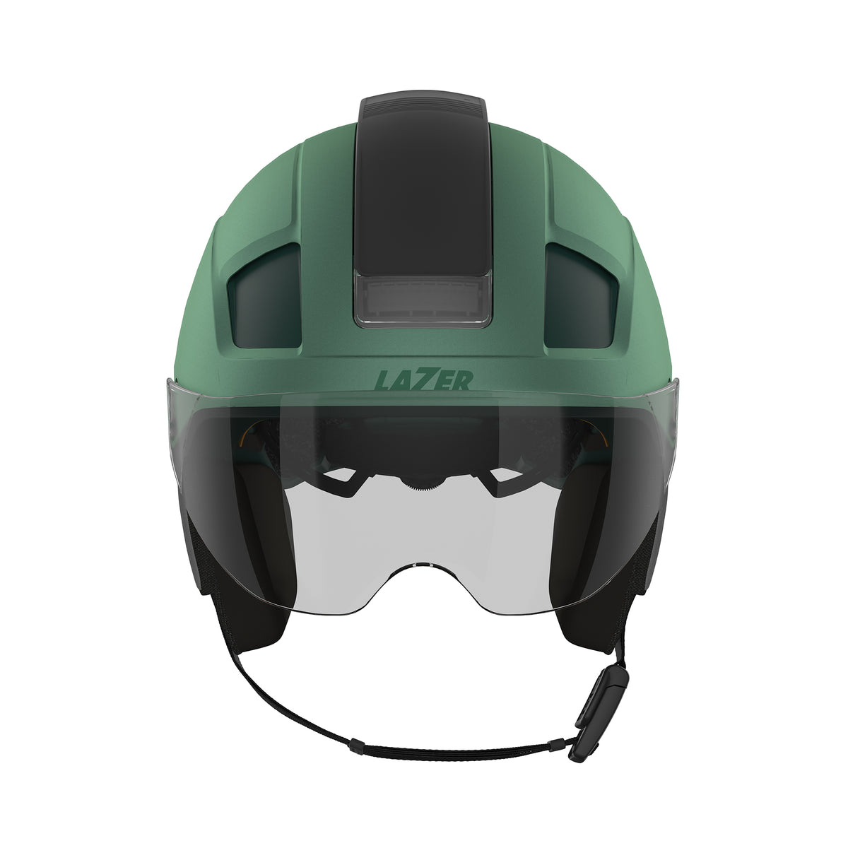 Casco Lazer Nova KC CE-CPSC-NTA LED/Kit Invierno Matte Green Emerald #3