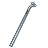 Ergotec Patent Hook Seatpost 400mm 25mm Offset Aluminium Silver