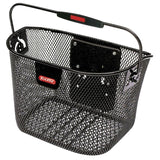 Klickfix Mini M Front Basket Mesh 29x20x19cm Black