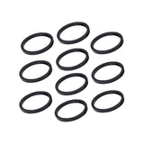 Deda Handlebar Spacer Set 1-1/8" 5mm 10 pcs Black Aluminum