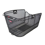 Klickfix CityMax GTA Rear Basket Narrow Mesh 23x22.5x36cm Black