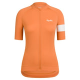 Rapha Womens Core Lightweight Jersey Dusted Orange/White